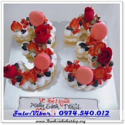 Mẫu Bánh Sinh Nhật Đẹp - A1008